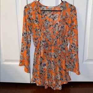 Dainty Hooligan Floral Romper